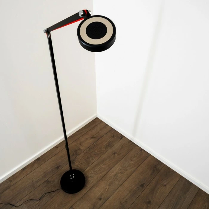 Hofstein Leticia Stehleuchte LED Schwarz, 1-flammig – Bild 8