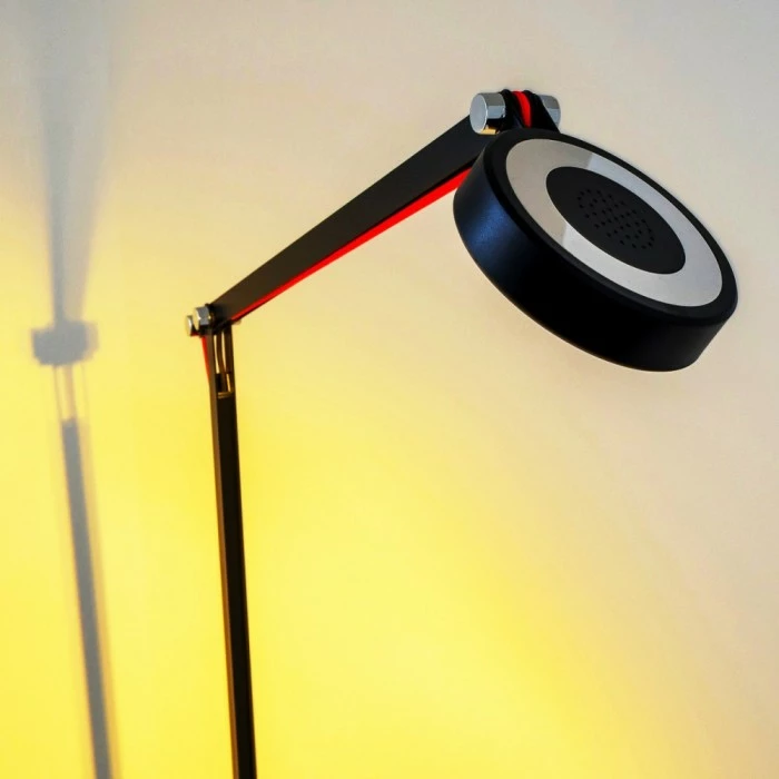 Hofstein Leticia Stehleuchte LED Schwarz, 1-flammig – Bild 9