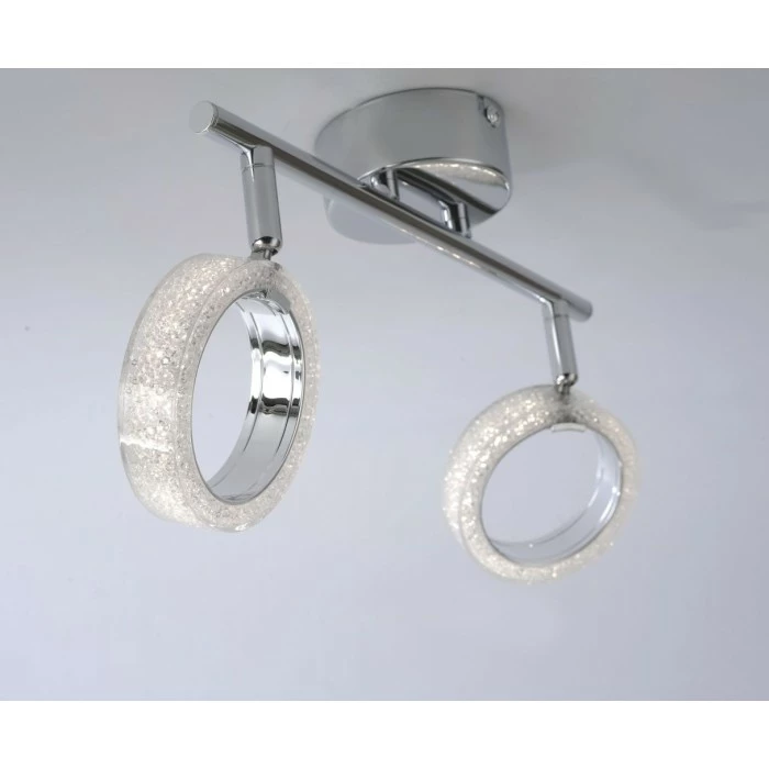 Leuchten Direkt ANGELO Deckenleuchte LED Chrom, 2-flammig â Bild 2