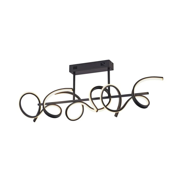 Leuchten Direkt CURLS Deckenleuchte LED Schwarz, 3-flammig – Bild 6