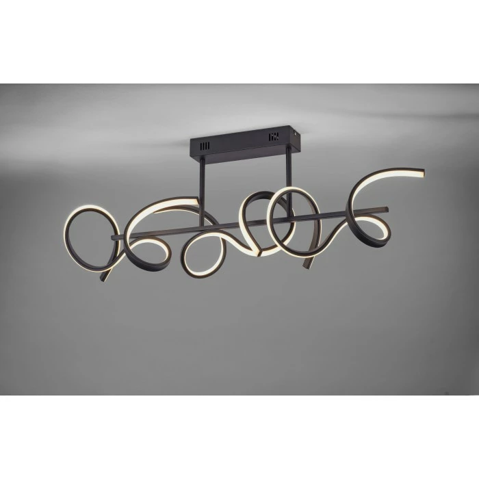 Leuchten Direkt CURLS Deckenleuchte LED Schwarz, 3-flammig – Bild 9