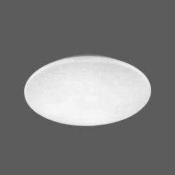 Leuchten Direkt Deckenleuchte URANUS LED Weiß, 1-flammig, Fernbedienung