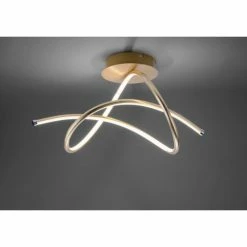 Leuchten Direkt Deckenleuchte VIOLETTA LED Gold, 1-flammig