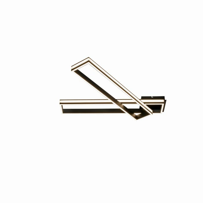 Leuchten Direkt ELIS Deckenleuchte LED Schwarz, 2-flammig, Fernbedienung – Bild 6