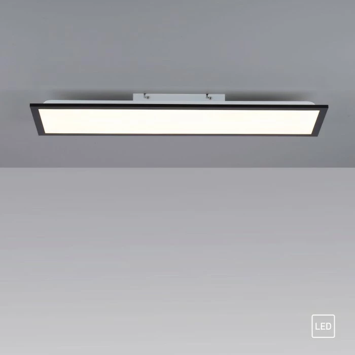 Leuchten Direkt FLAT Deckenleuchte LED Schwarz, 1-flammig – Bild 8