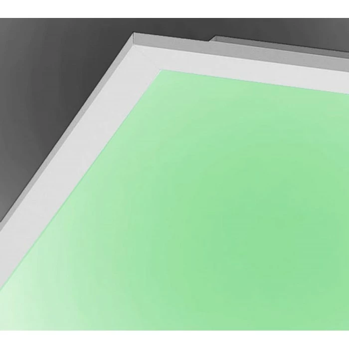 Leuchten Direkt FLAT Deckenpanel LED Weiß, 1-flammig, Fernbedienung, Farbwechsler – Bild 10