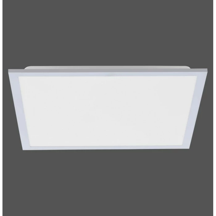 Leuchten Direkt FLAT Deckenpanel LED Silber, 1-flammig, Fernbedienung – Bild 2