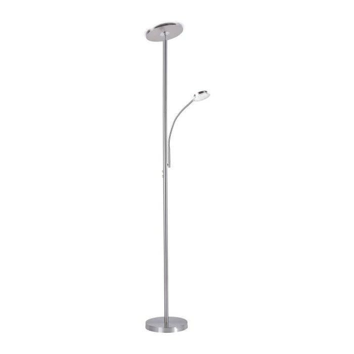 Leuchten Direkt HANS Deckenfluter LED Edelstahl, 2-flammig â Bild 5