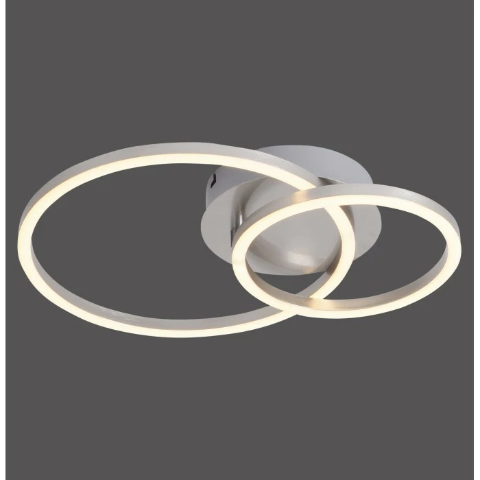 Leuchten Direkt IVANKA Deckenleuchte LED Stahl gebürstet, 1-flammig – Bild 8