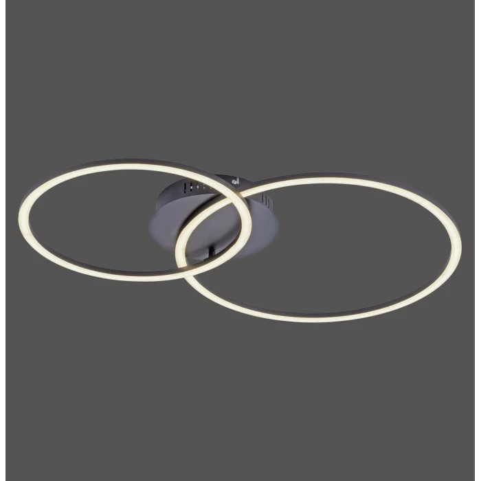 Leuchten Direkt IVANKA Deckenleuchte LED Schwarz, 2-flammig â Bild 3