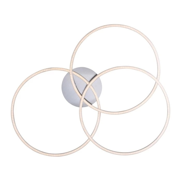 Leuchten Direkt IVANKA Deckenleuchte LED Nickel-Matt, 3-flammig – Bild 7