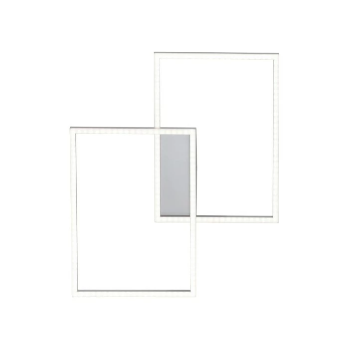 Leuchten Direkt IVEN Deckenleuchte LED Edelstahl, 2-flammig, Fernbedienung – Bild 4