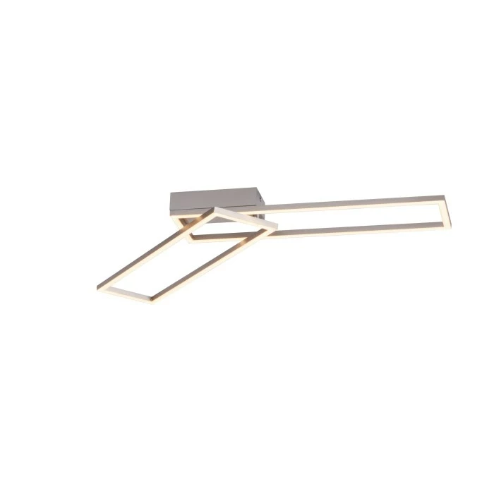 Leuchten Direkt IVEN Deckenleuchte LED Stahl gebürstet, 2-flammig – Bild 4