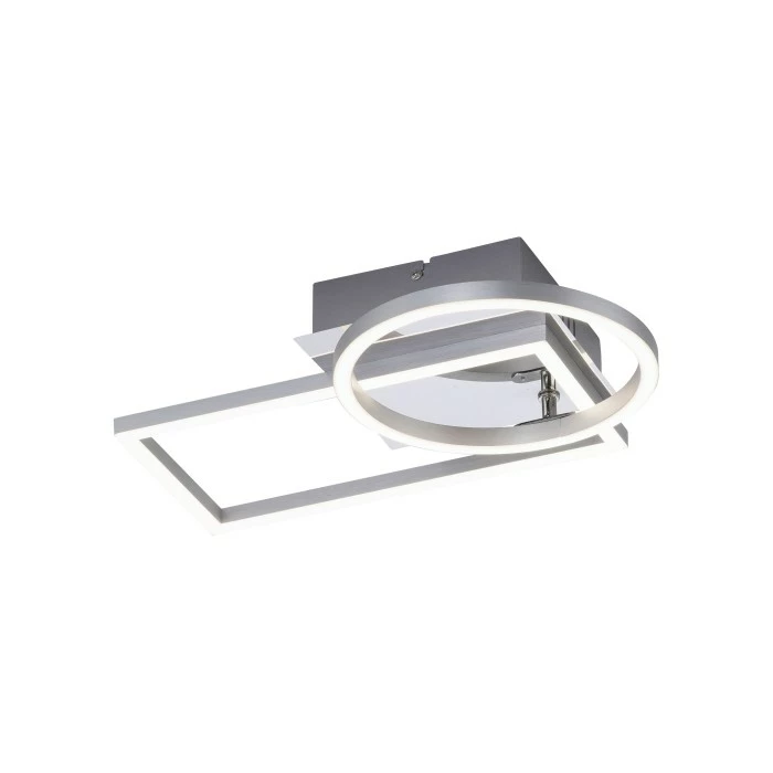 Leuchten Direkt IVEN Deckenleuchte LED Stahl gebürstet, 1-flammig – Bild 4