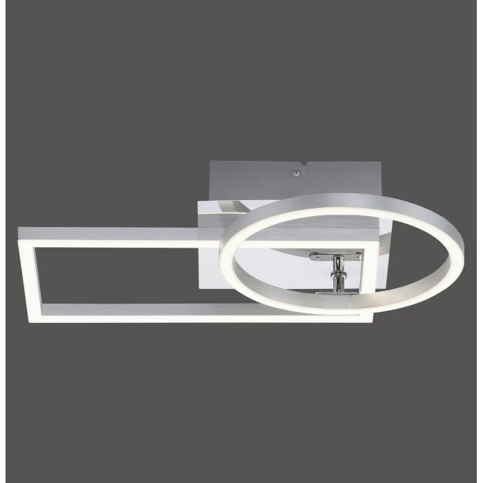 Leuchten Direkt IVEN Deckenleuchte LED Stahl gebürstet, 1-flammig – Bild 7