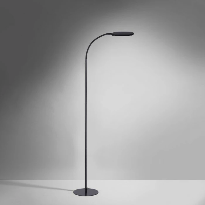 Leuchten Direkt KELLY Stehleuchte LED Schwarz, 1-flammig – Bild 4