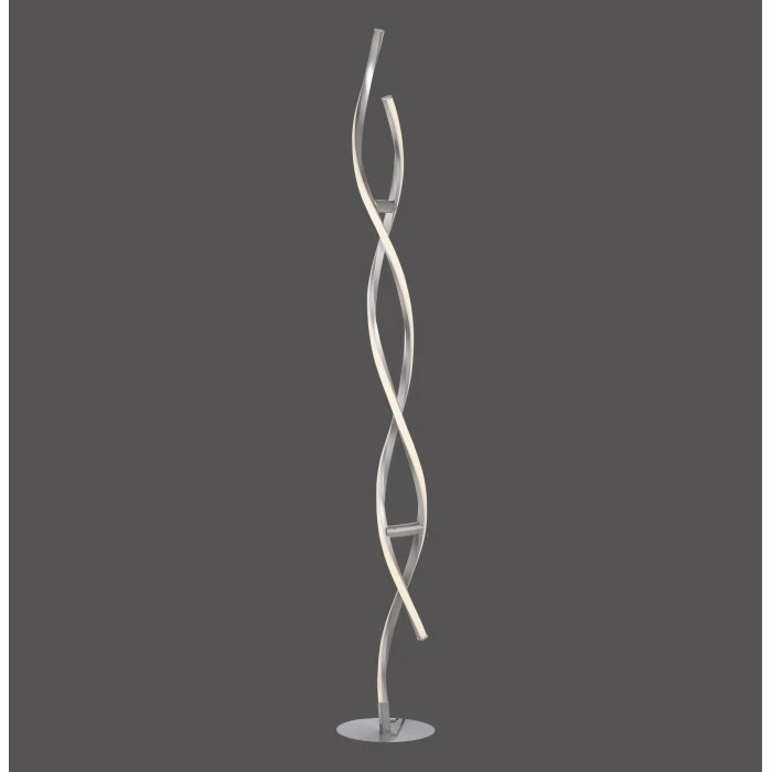 Leuchten Direkt LOLAsmart-SWING Stehleuchte LED Stahl gebürstet, 2-flammig, Fernbedienung, Farbwechsler – Bild 9