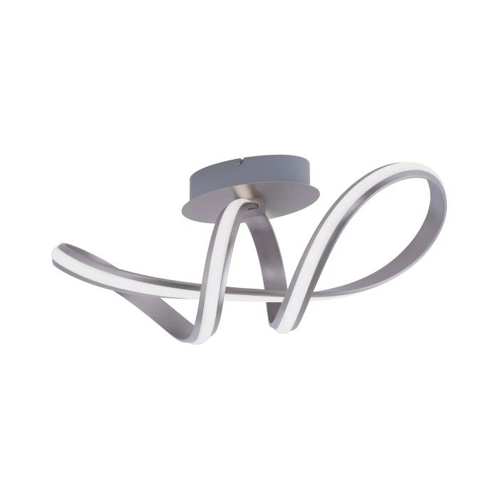 Leuchten Direkt Ls-MELINDA Deckenleuchte LED Edelstahl, 1-flammig, Fernbedienung, Farbwechsler – Bild 3