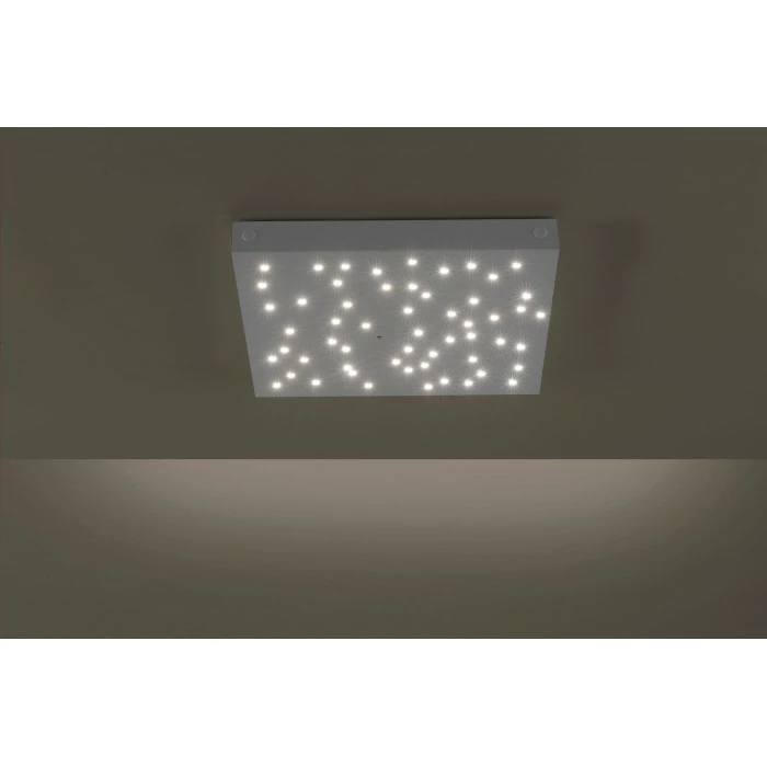 Leuchten Direkt Ls-STARS Deckenleuchte LED Weiß, 1-flammig, Fernbedienung, Farbwechsler – Bild 4