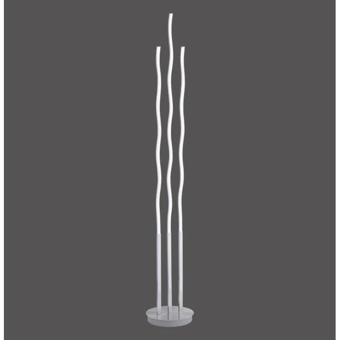 Leuchten Direkt Ls-WAVE Stehleuchte LED Edelstahl, 3-flammig, Fernbedienung, Farbwechsler – Bild 2