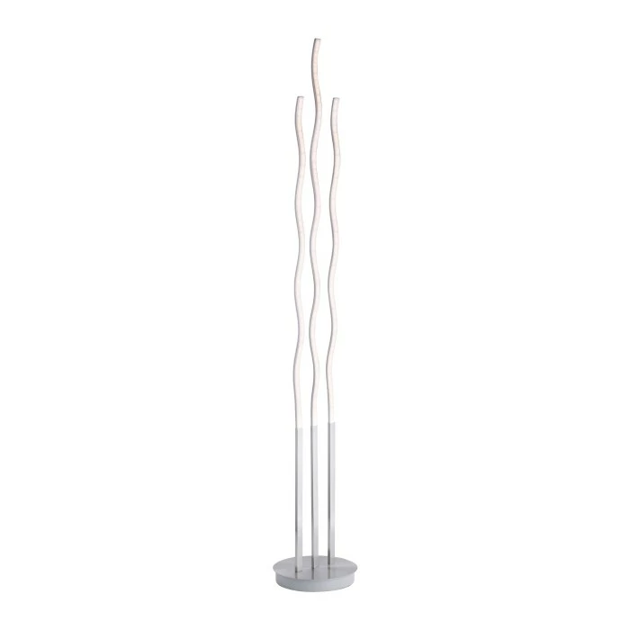 Leuchten Direkt Ls-WAVE Stehleuchte LED Edelstahl, 3-flammig, Fernbedienung, Farbwechsler – Bild 3