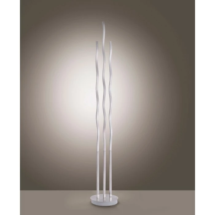 Leuchten Direkt Ls-WAVE Stehleuchte LED Edelstahl, 3-flammig, Fernbedienung, Farbwechsler – Bild 8