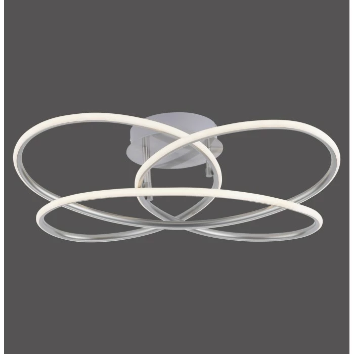 Leuchten Direkt NODE Deckenleuchte LED Nickel-Matt, 1-flammig – Bild 2