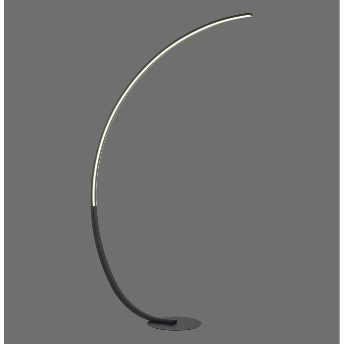 Leuchten Direkt Q-VITO Stehleuchte LED Anthrazit, 1-flammig, Fernbedienung – Bild 2