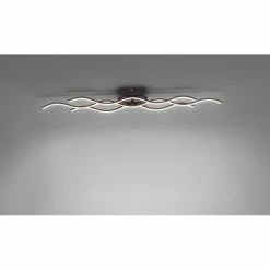 Leuchten Direkt Wave Deckenleuchte LED Schwarz, 3-flammig