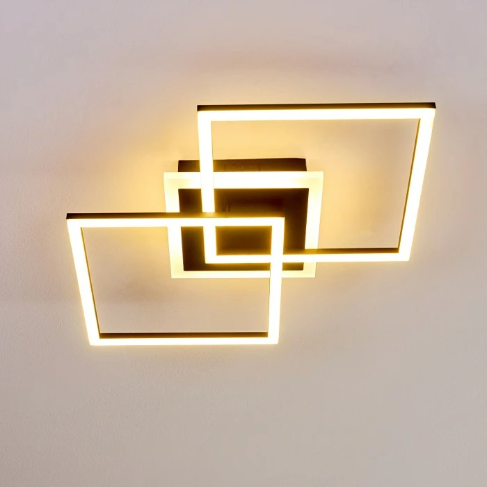 Hofstein Lithgow Deckenleuchte LED Schwarz, 1-flammig – Bild 11