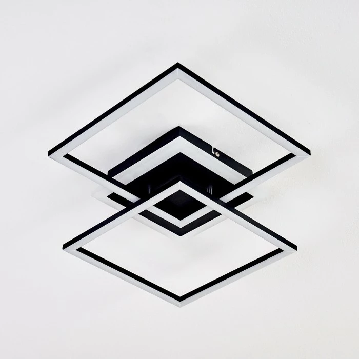 Hofstein Lithgow Deckenleuchte LED Schwarz, 1-flammig – Bild 12