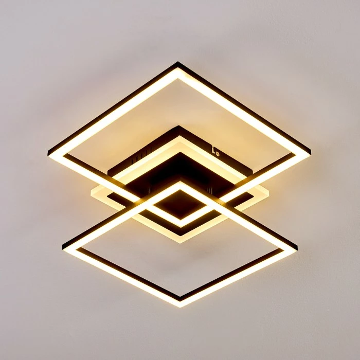 Hofstein Lithgow Deckenleuchte LED Schwarz, 1-flammig – Bild 14