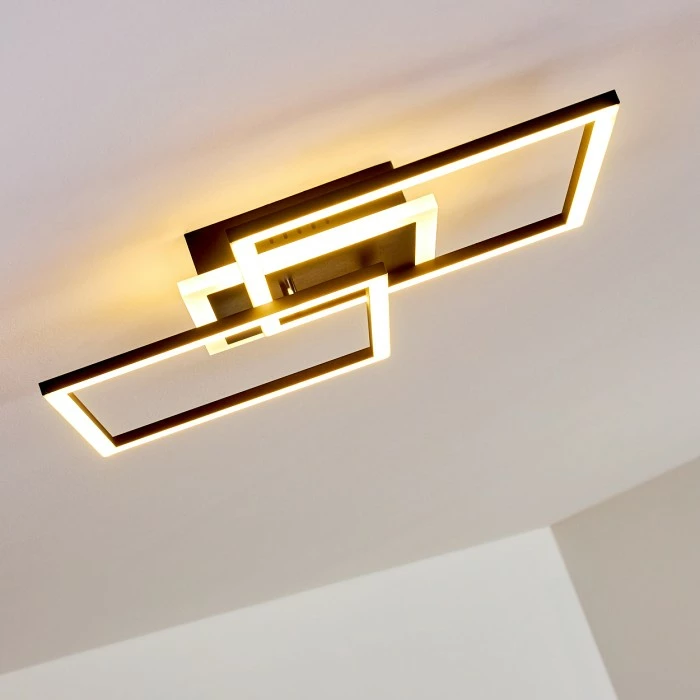 Hofstein Lithgow Deckenleuchte LED Schwarz, 1-flammig – Bild 17