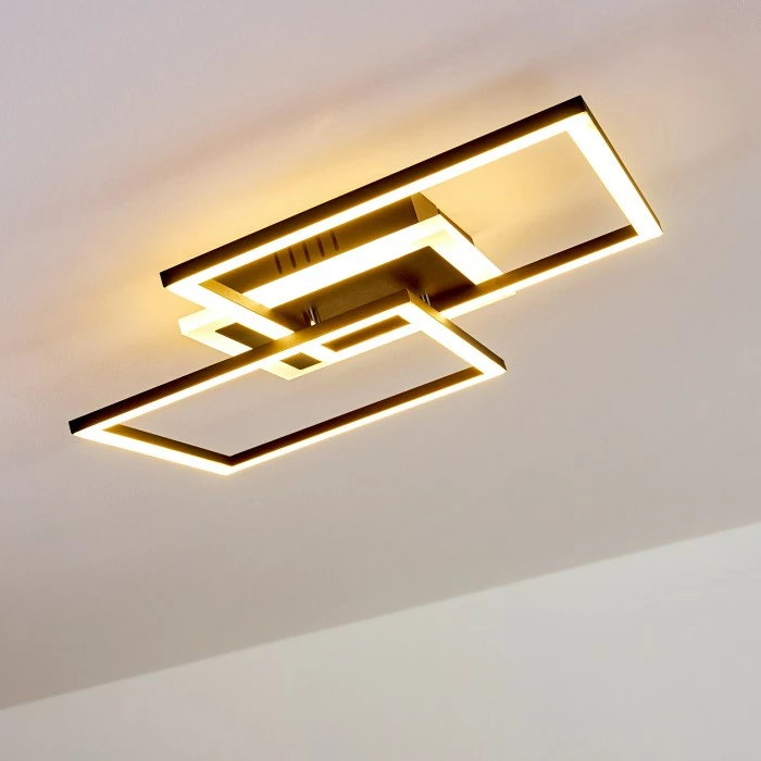 Hofstein Lithgow Deckenleuchte LED Schwarz, 1-flammig – Bild 18