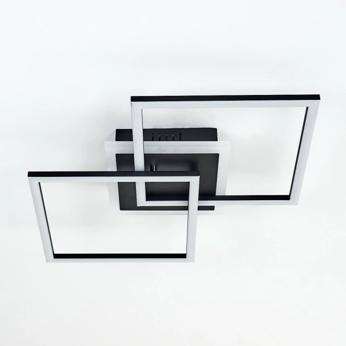 Hofstein Lithgow Deckenleuchte LED Schwarz, 1-flammig – Bild 19