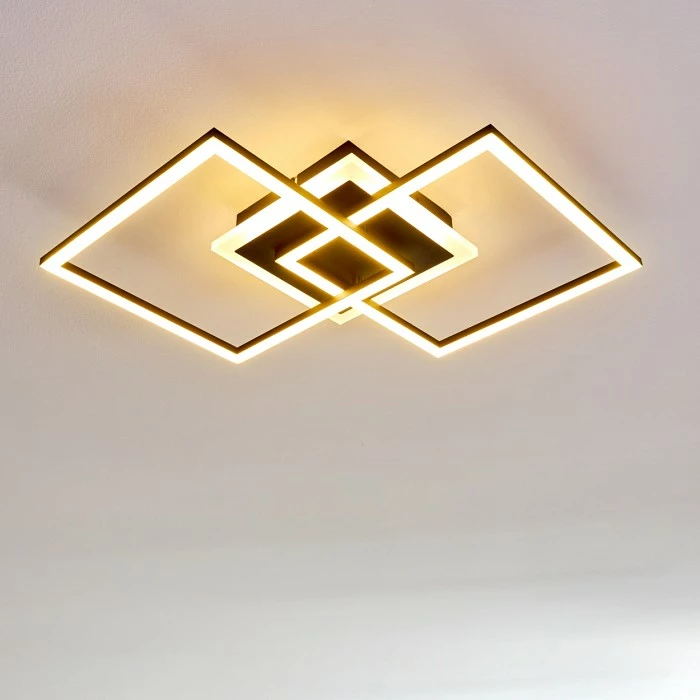 Hofstein Lithgow Deckenleuchte LED Schwarz, 1-flammig – Bild 8