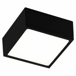 Luce Design Klio Deckenleuchte LED Schwarz, 1-flammig