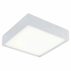 Luce Design Klio Deckenleuchte LED Weiß, 1-flammig