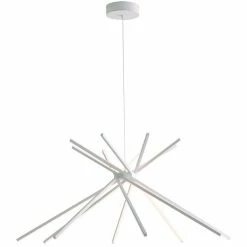 Luce Design SHANGHAI Deckenleuchte LED Weiß, 1-flammig