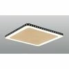 Luce Design Solaris Deckenleuchte LED Weiß, Schwarz-Gold, 1-flammig