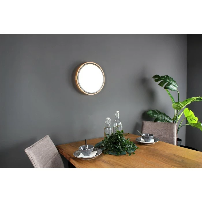 Luce Design SOLSTAR Wandleuchte LED Schwarz, Naturfarben, 1-flammig – Bild 12