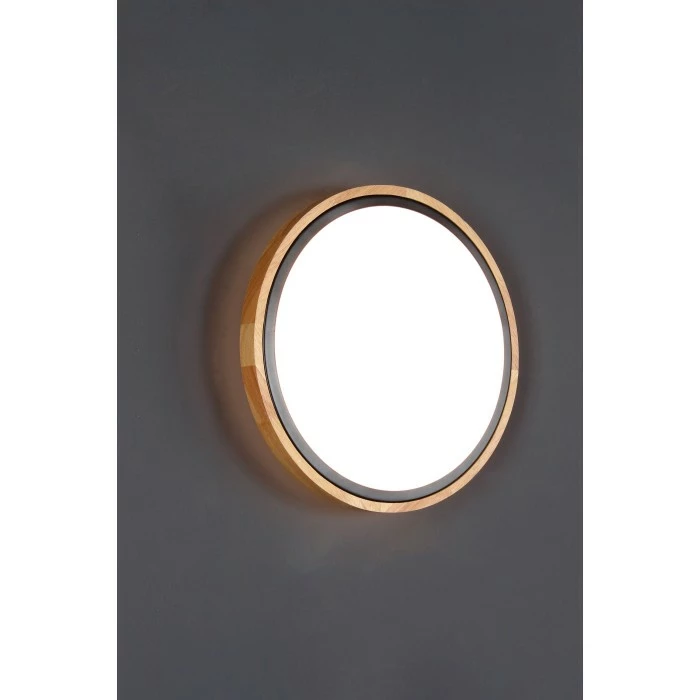 Luce Design SOLSTAR Wandleuchte LED Schwarz, Naturfarben, 1-flammig – Bild 5