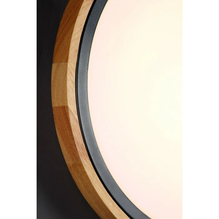 Luce Design SOLSTAR Wandleuchte LED Schwarz, Naturfarben, 1-flammig – Bild 7