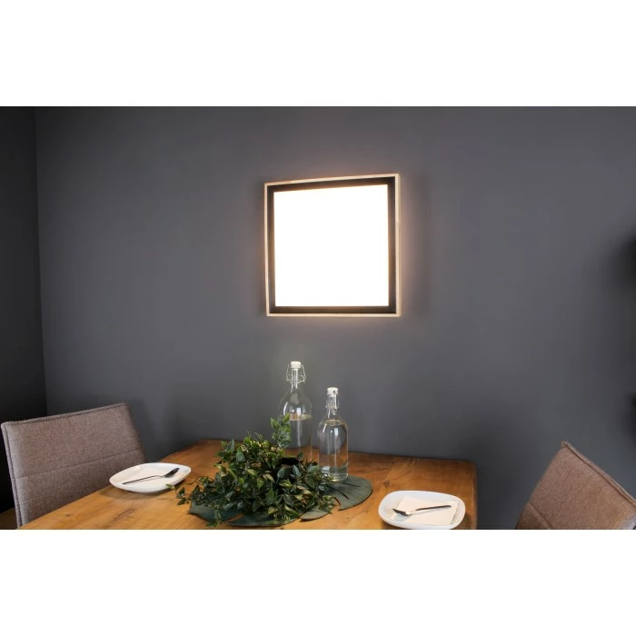 Luce Design SOLSTAR Wandleuchte LED Schwarz, Naturfarben, 1-flammig – Bild 7