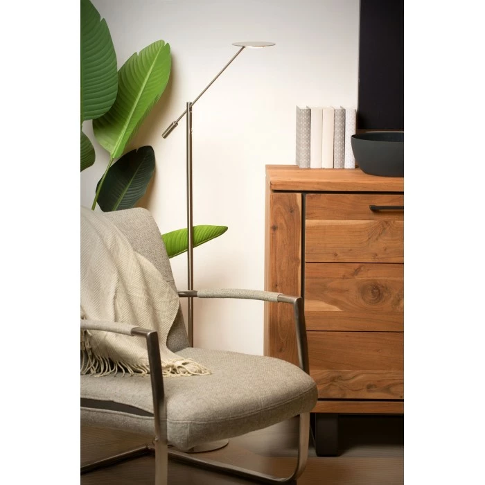 Lucide ANSELMO Stehlampe LED Chrom, 1-flammig – Bild 2