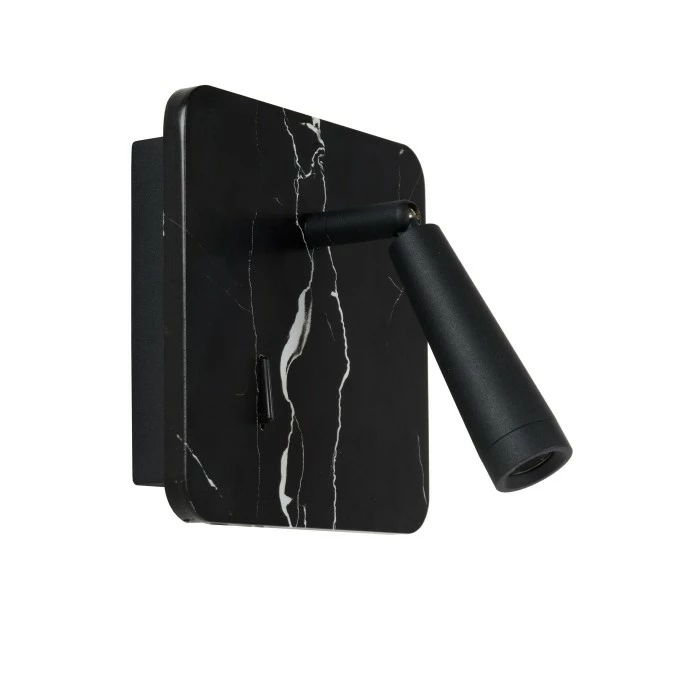 Lucide OREGON Wandspot LED Schwarz, 1-flammig – Bild 2