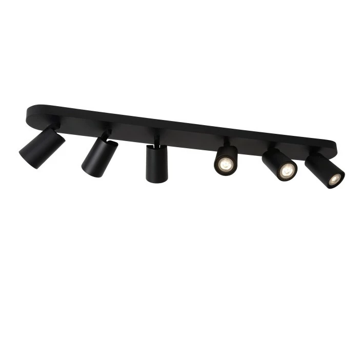 Lucide XYRUS Deckenspot LED Schwarz, 6-flammig – Bild 4