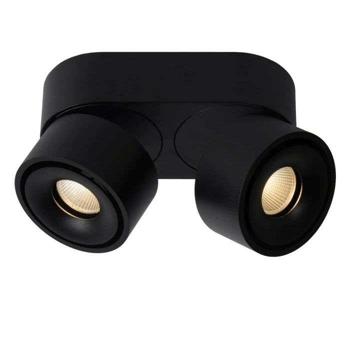 Lucide YUMIKO Deckenspot LED Schwarz, 2-flammig – Bild 4