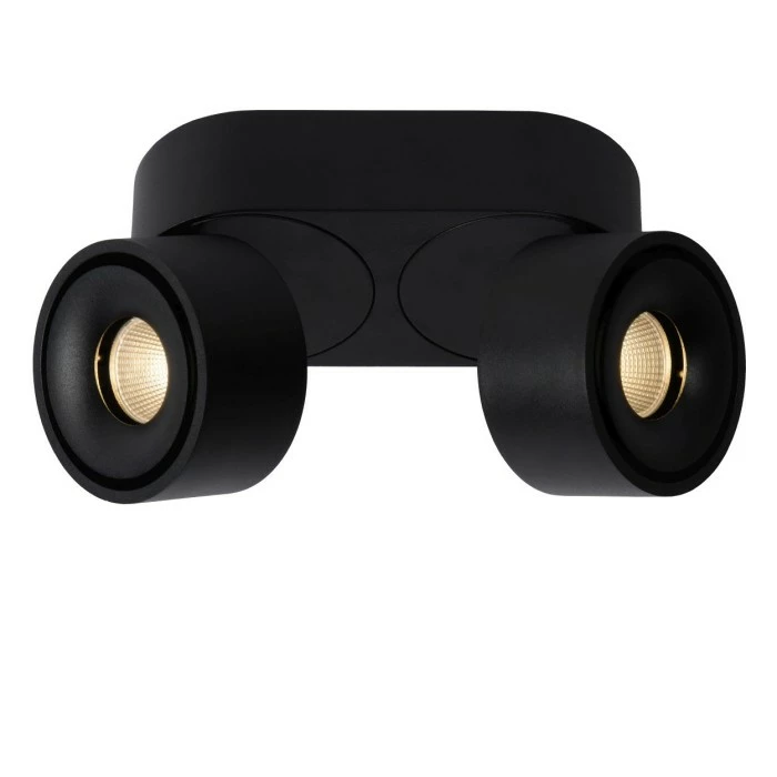 Lucide YUMIKO Deckenspot LED Schwarz, 2-flammig – Bild 5
