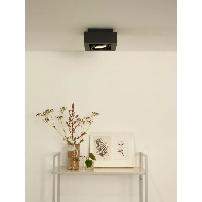 Lucide ZEFIX Deckenstrahler LED Schwarz, 1-flammig